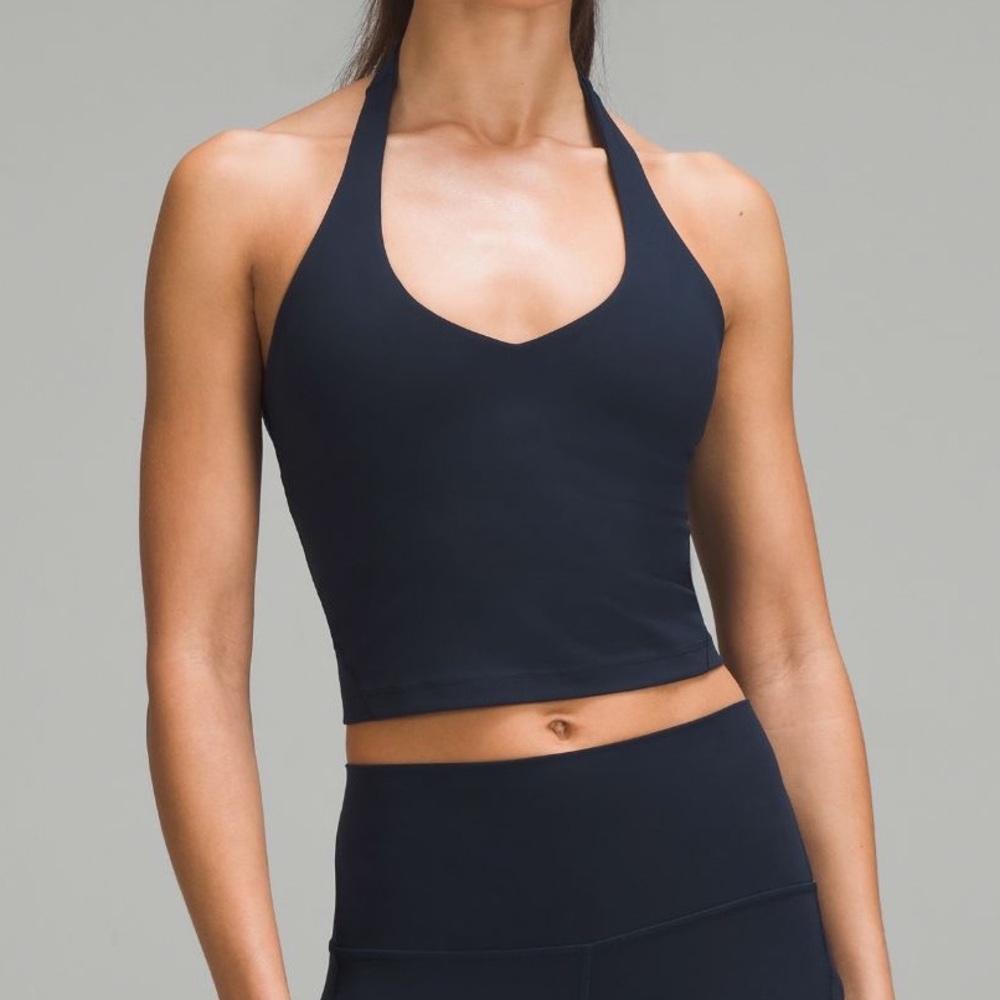 Lululemon Align Halter 4 True Navy